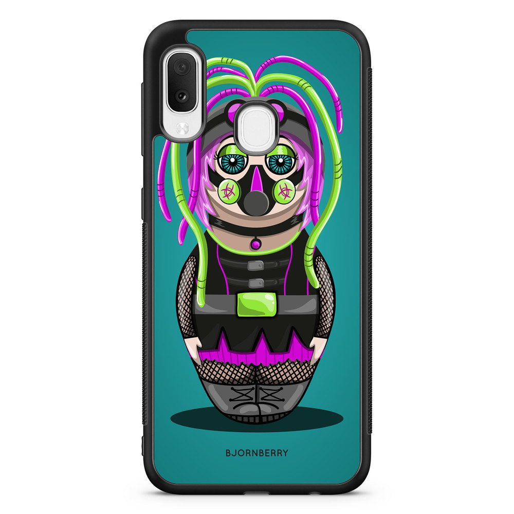 Samsung Galaxy A20e Case - Cyber-Goth