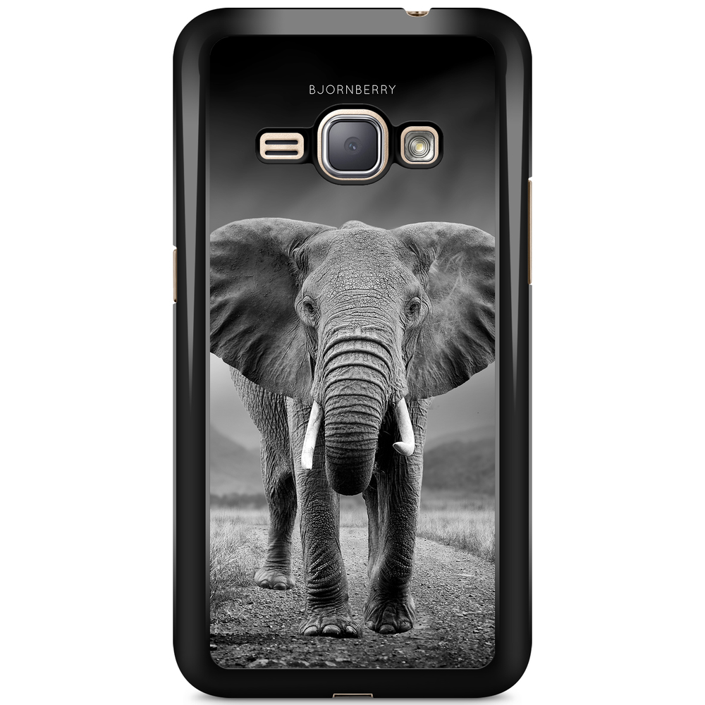 Samsung Galaxy J1 (2016) Case - Black/White Elephant