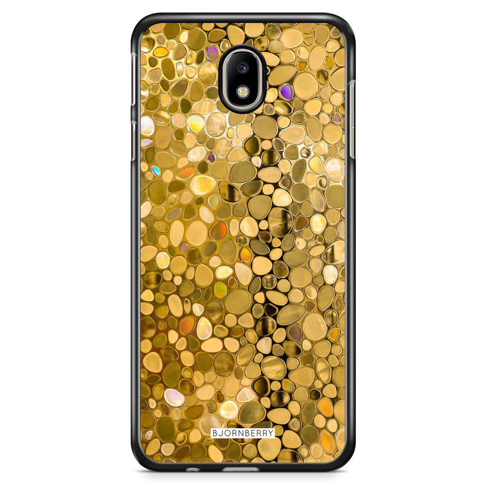 Samsung Galaxy J3 (2017) Case - Stained Glass Gold