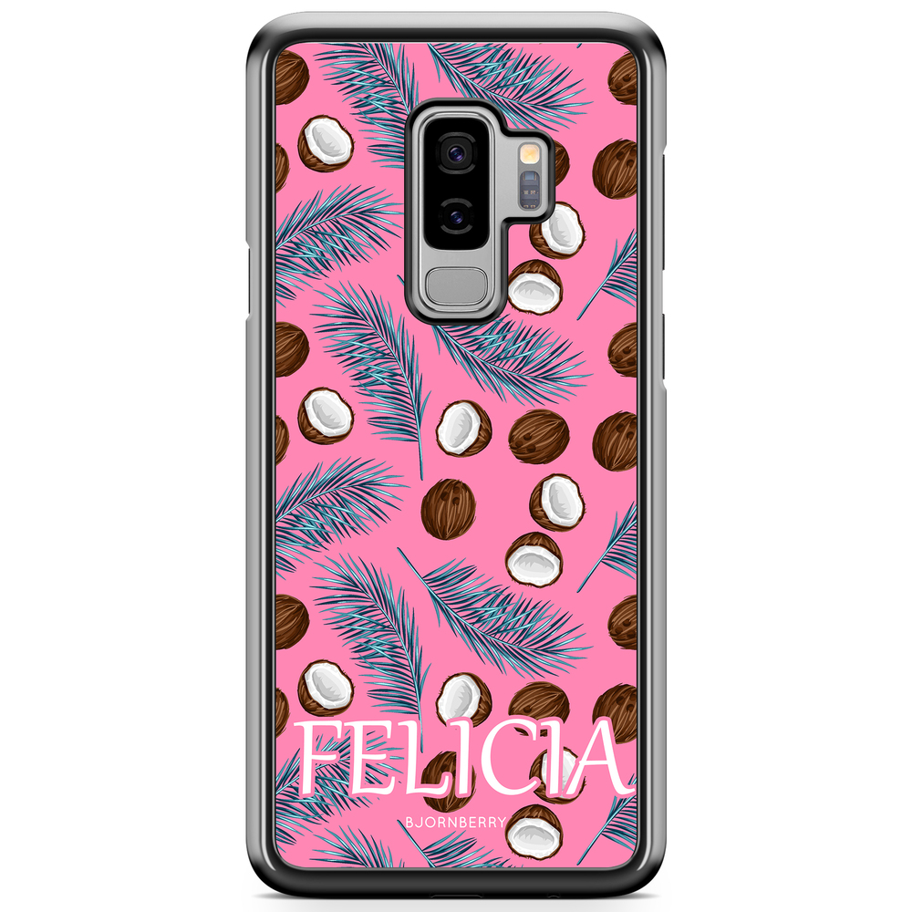 Samsung Galaxy S9+ Case Custom - Tropical Namn