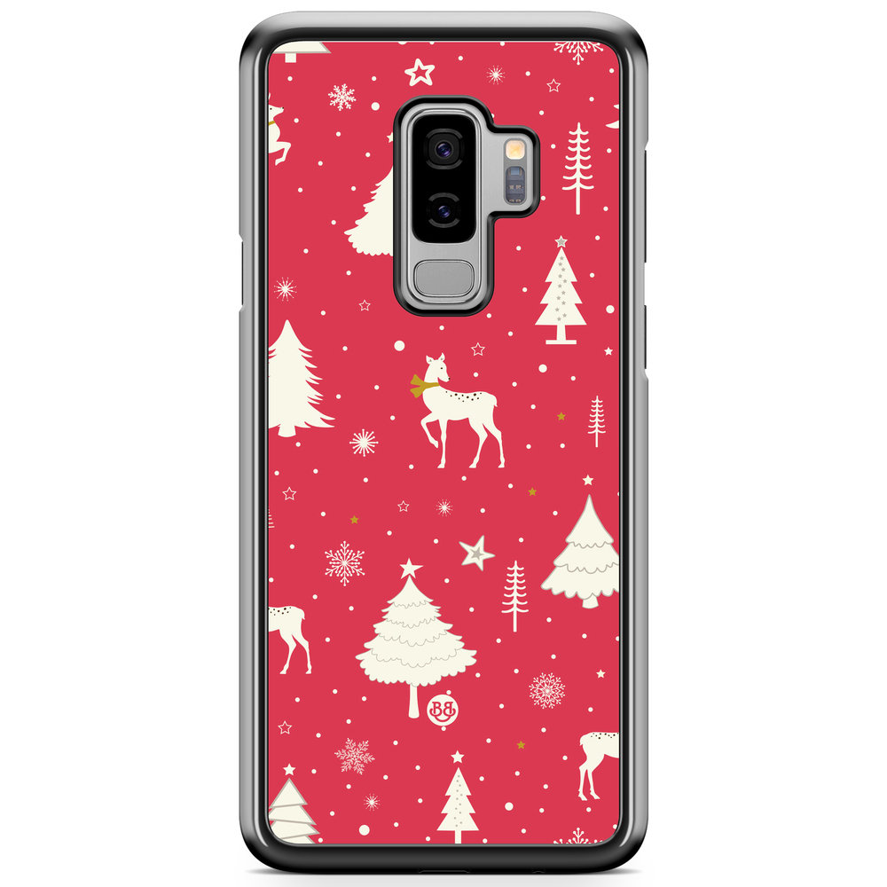 Samsung Galaxy S9 Plus Case - Red Christmas