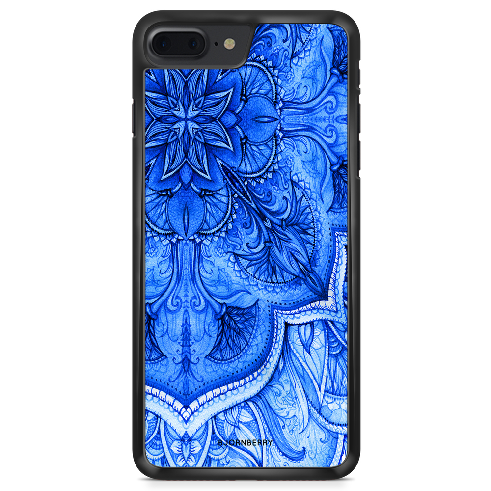 iPhone 8 Plus Case - Blue Vintage