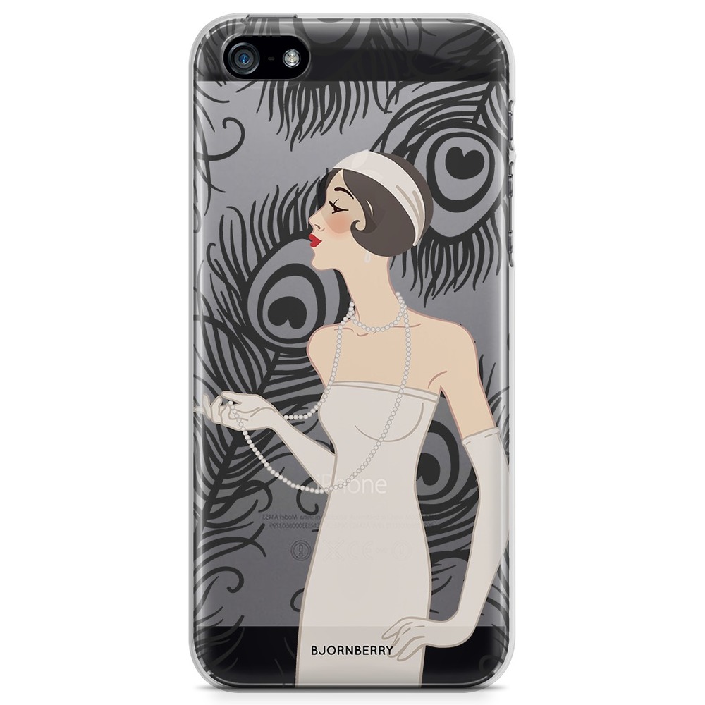 iPhone 5/5S/SE (2016) TPU Skal - Mode Dam