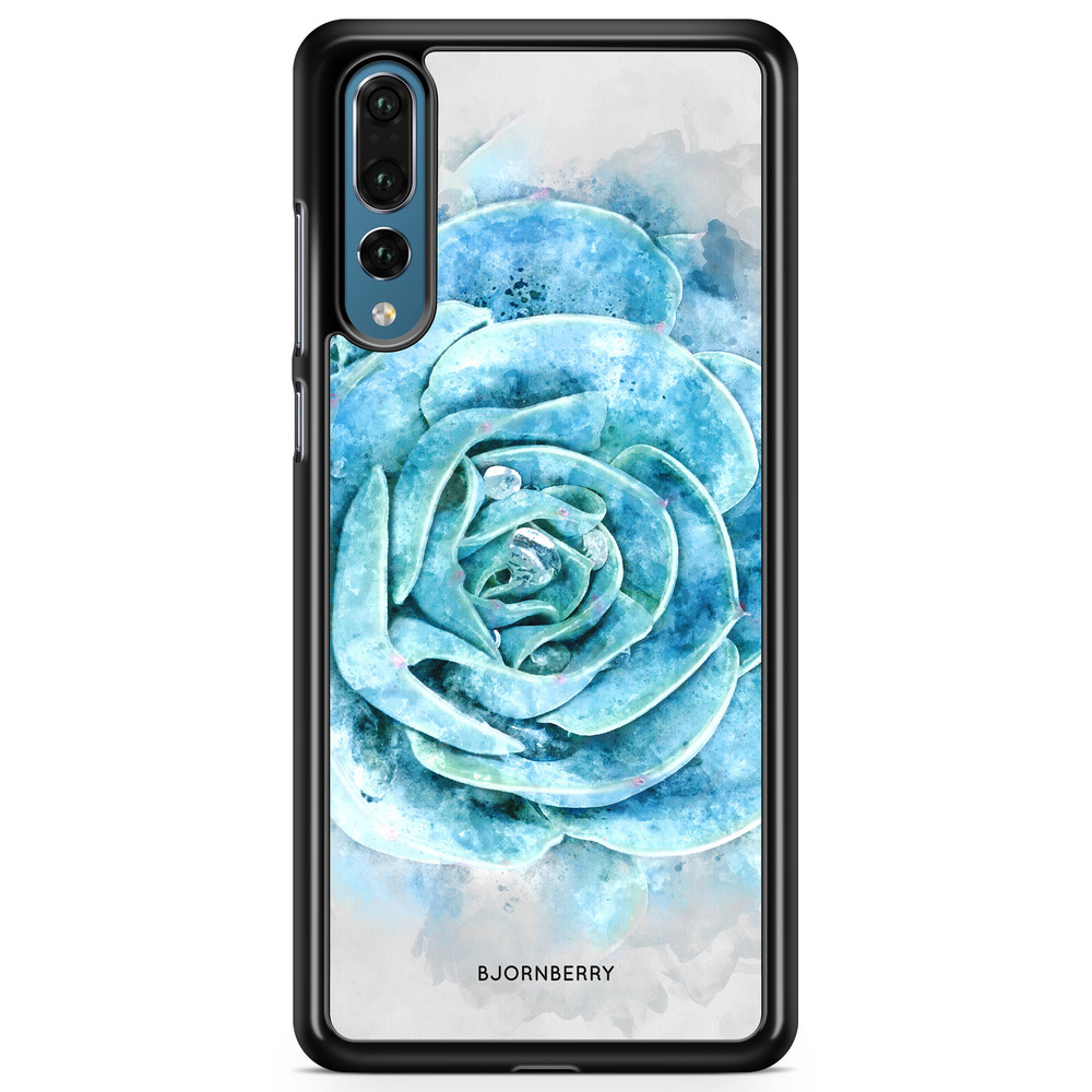 Huawei P20 Pro Case - Blue Cactus