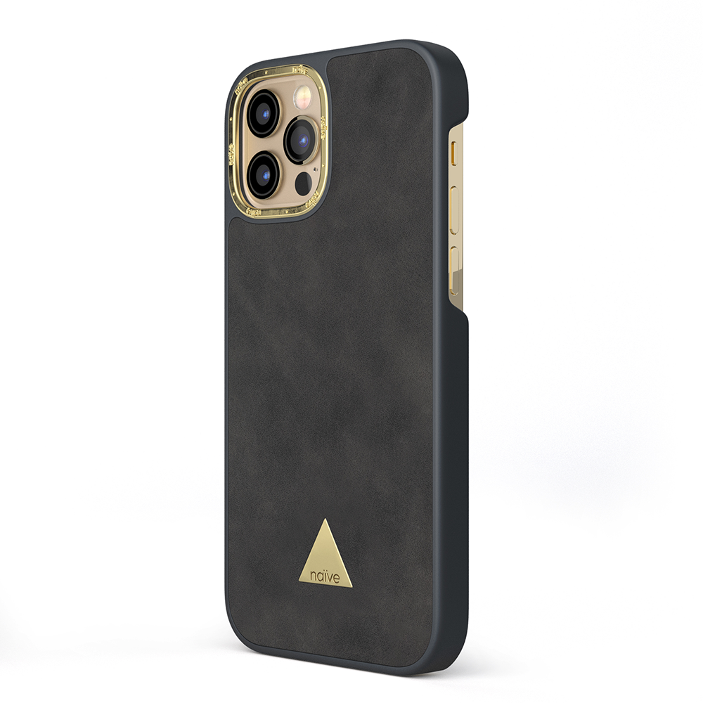 Naive iPhone 12 Pro Max Smooth Case - Grey - 2