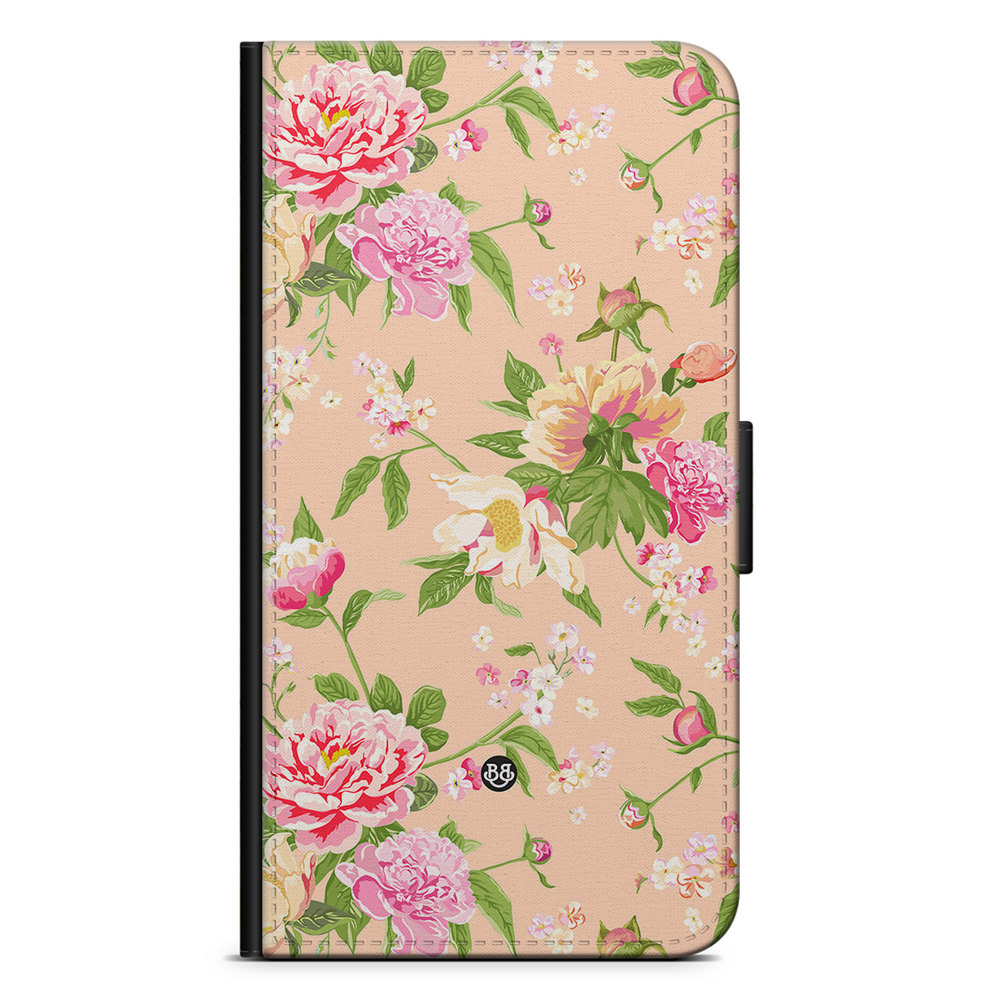 Xiaomi 12 Pro Wallet Case - Peony Flowers