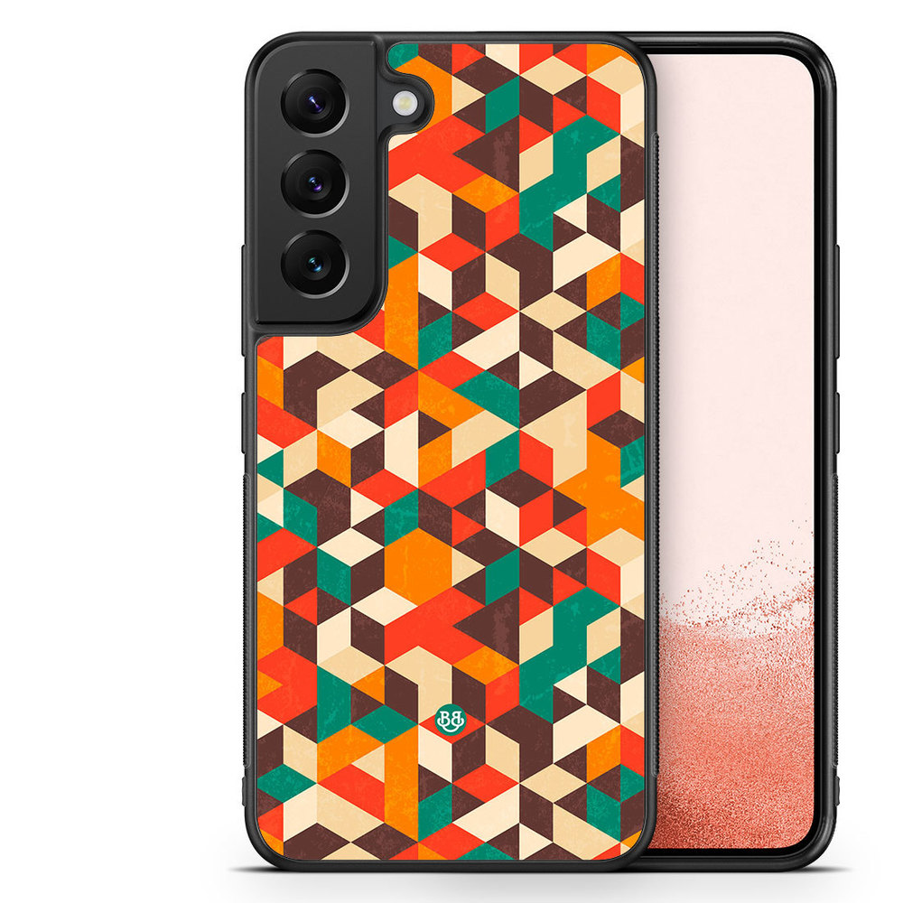 Samsung Galaxy S23 Plus 5G Case - Retro Geometric