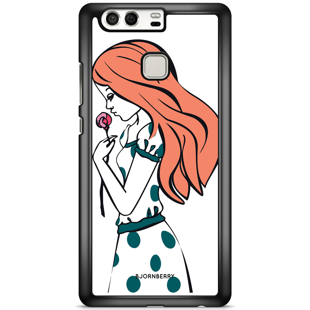 Huawei P9 Plus Case - Girl Rose