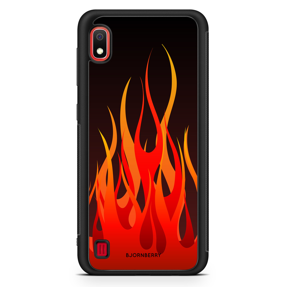 Samsung Galaxy A10 Case - Flames