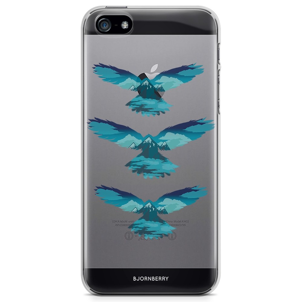 iPhone 5/5S/SE (2016) TPU Case - Mountain Eagle