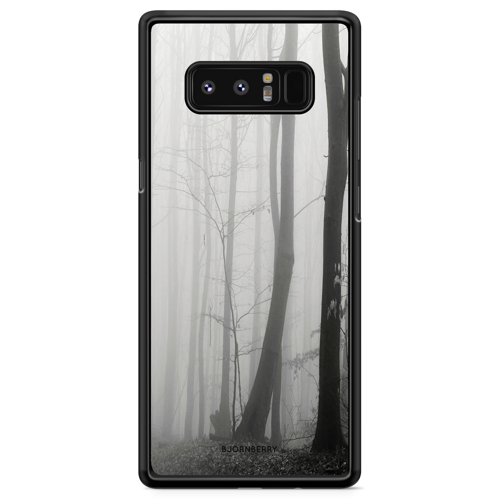 Samsung Galaxy Note 8 Case - Black/White Autumn