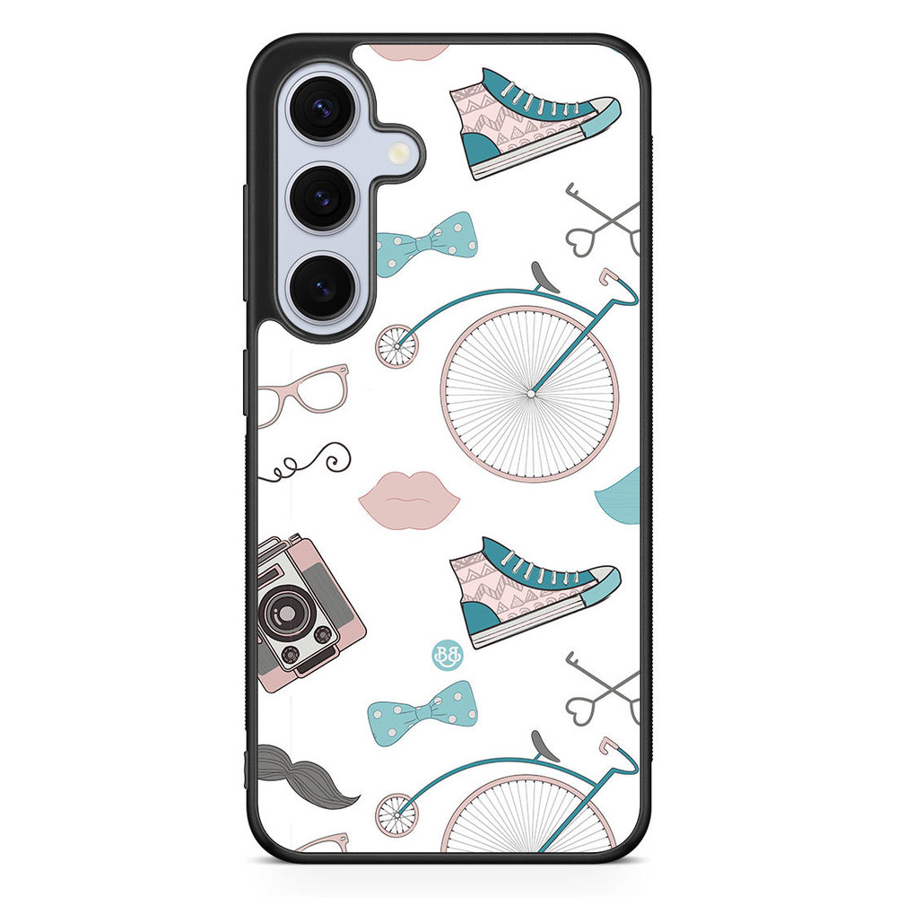 Samsung Galaxy S24 FE Case - Hipster Pattern
