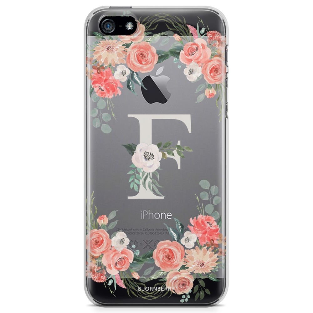 iPhone 5/5S/SE (2016) TPU Case - Monogram F