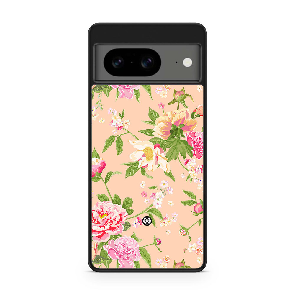 Google Pixel 8 Case - Peony Flowers
