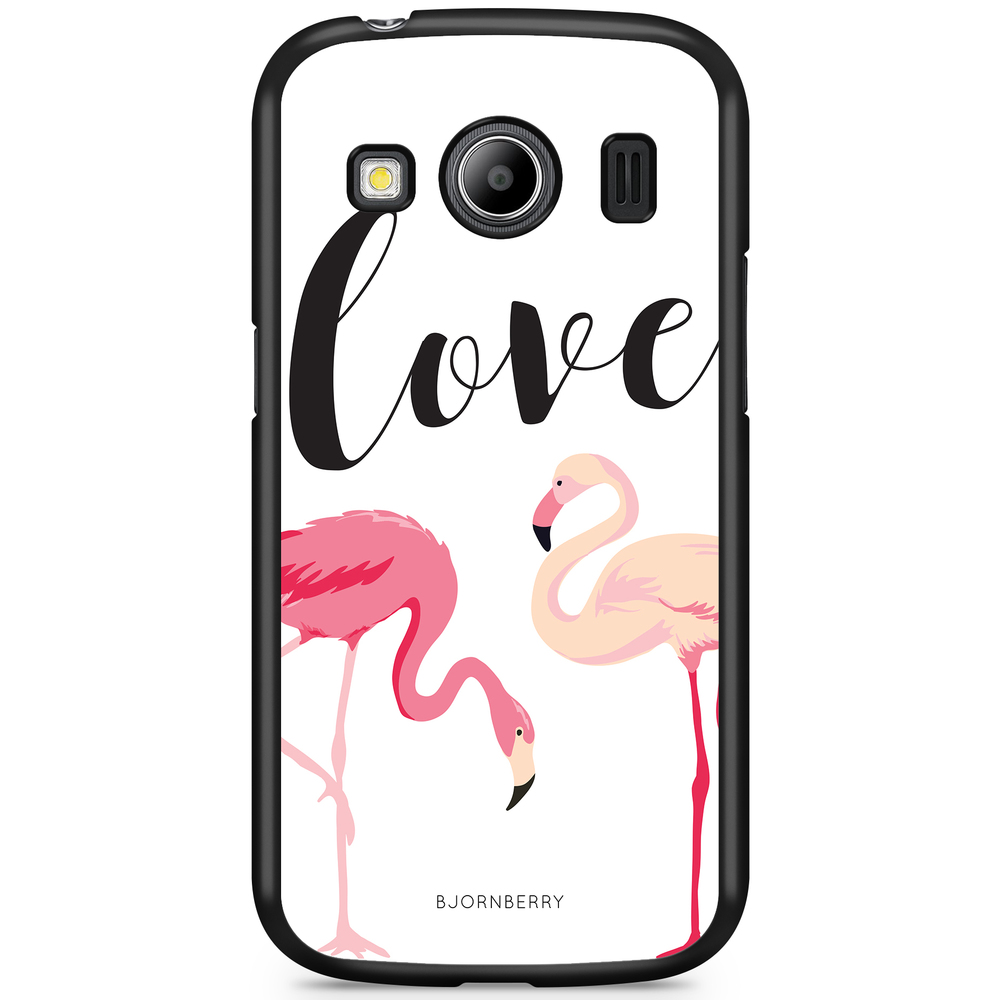 Samsung Galaxy Ace 4 Case - Love Flamingo