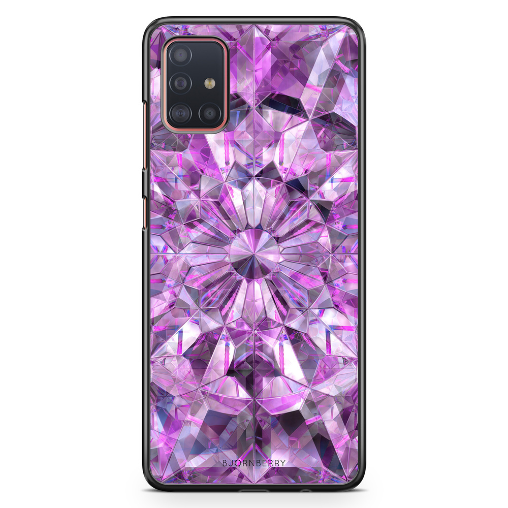 Samsung Galaxy A51 Case - Purple Crystals