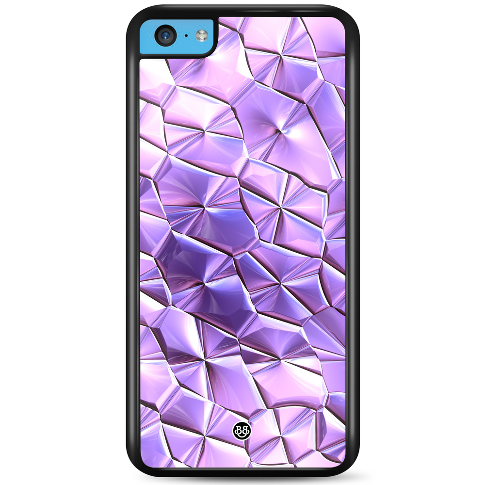iPhone 5C Case - Purple Crystal