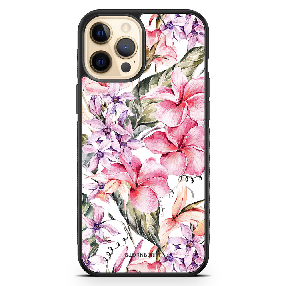 iPhone 12 Pro Max Case - Watercolor Flowers