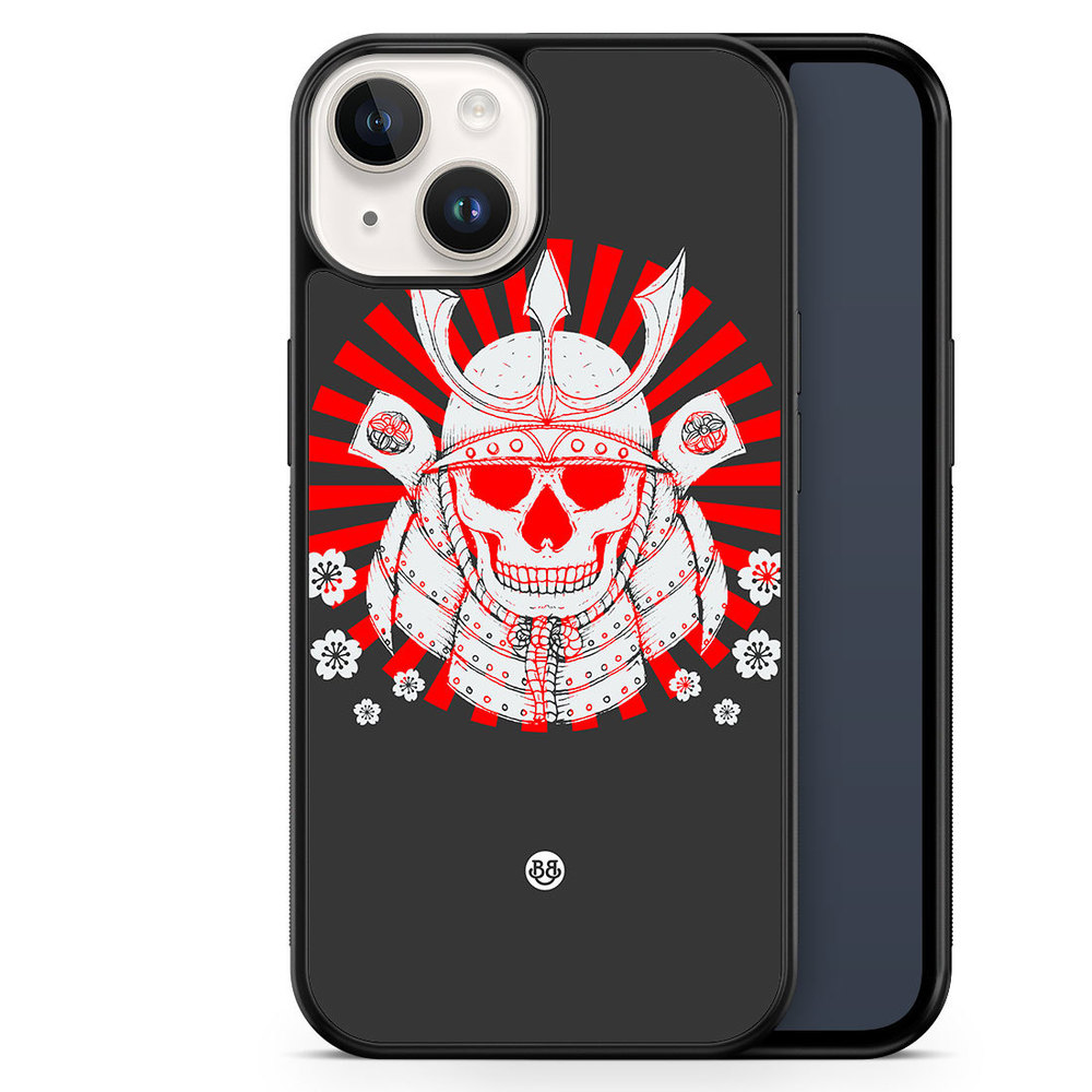 iPhone 14 Case - Samurai skull