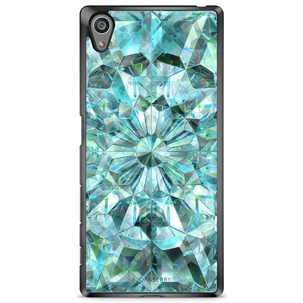 Sony Xperia Z5 Premium Case - Green Crystals