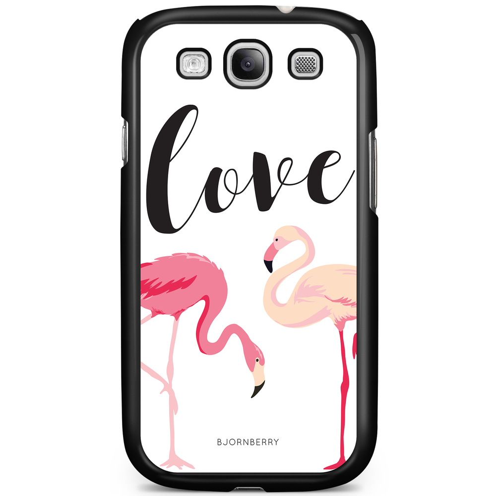 Samsung Galaxy S3 Mini Case - Love Flamingo