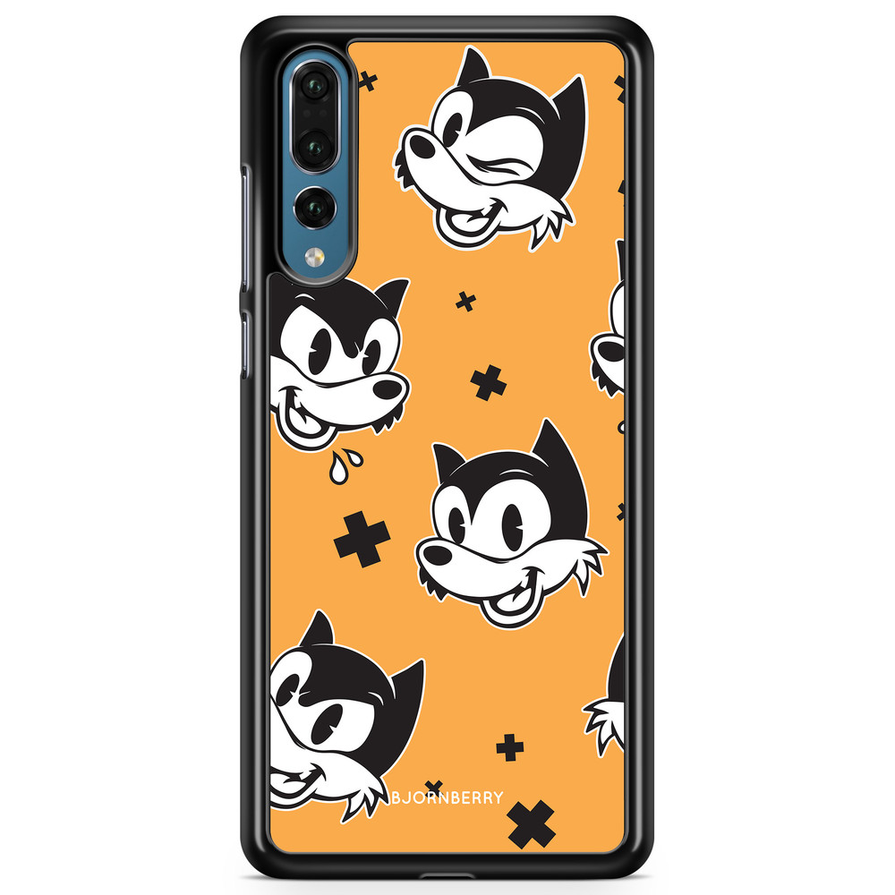 Huawei P20 Pro Case - Vintage Wolves