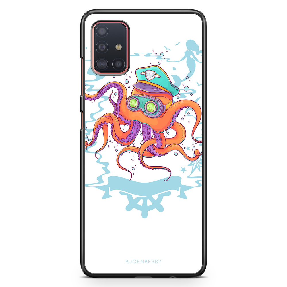 Samsung Galaxy A51 Case - Captain Octopus