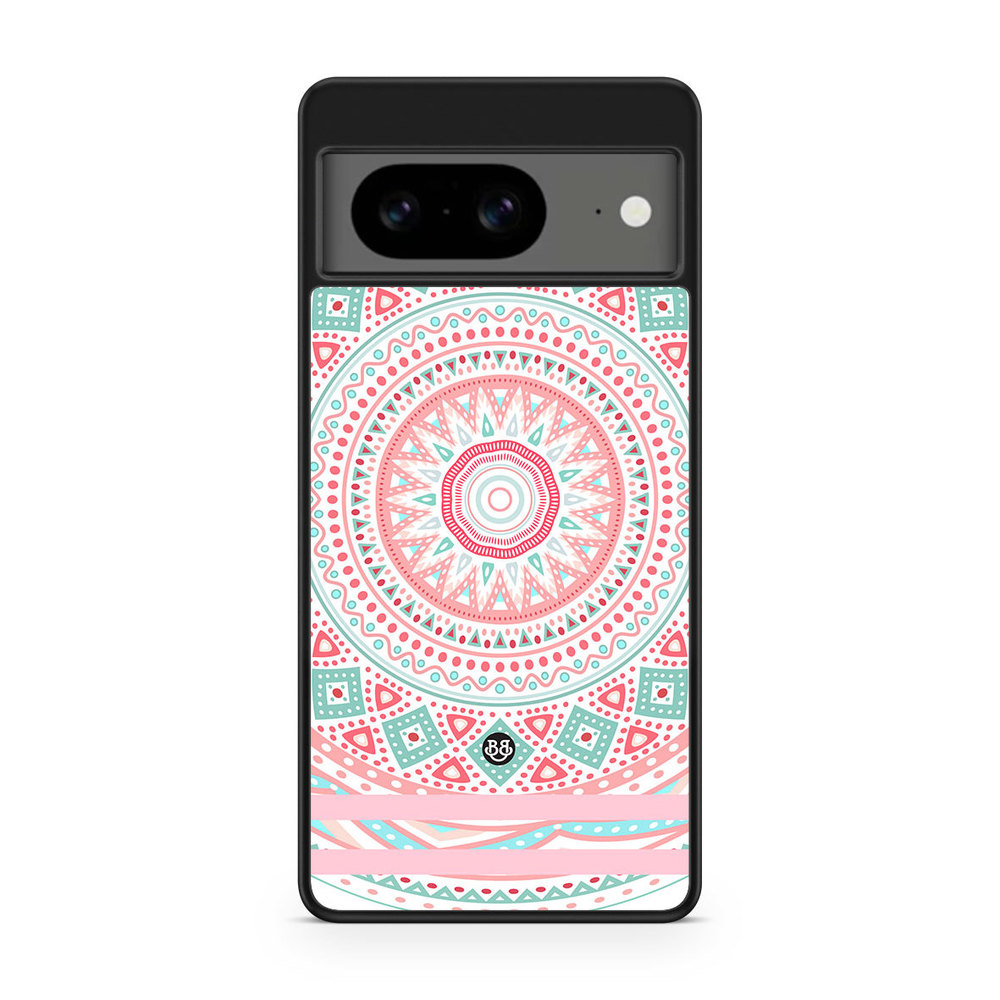 Google Pixel 8 Case - Pastel Mandala