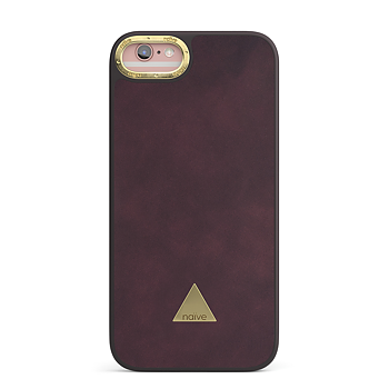 Naive iPhone 6/6s Smooth Skal - Plum