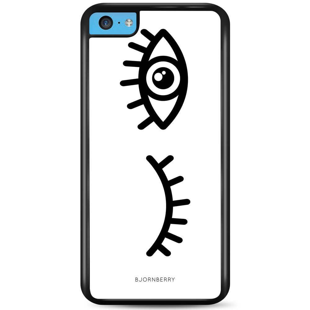 iPhone 5C Case - Black Eyes