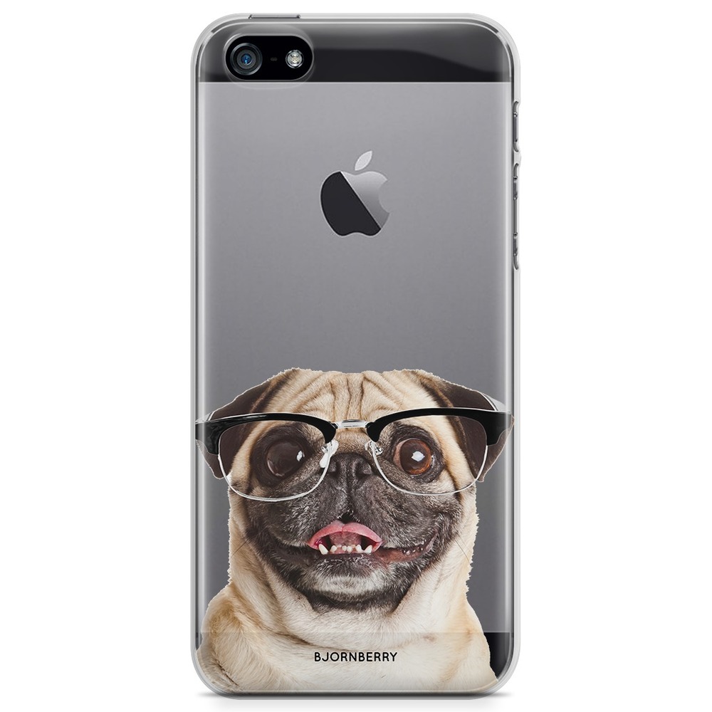 iPhone 5/5S/SE (2016) TPU Case - Pug