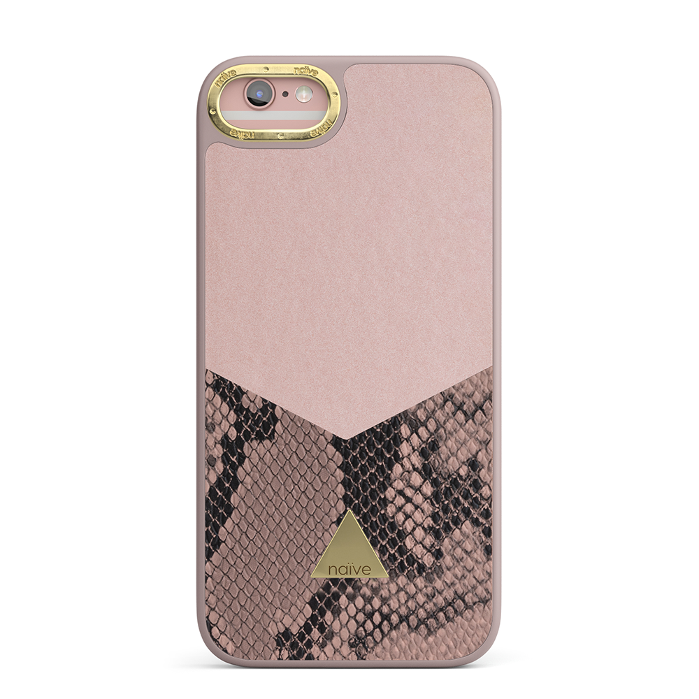 Naive iPhone 6/6s Smooth Case - Pink/Snake