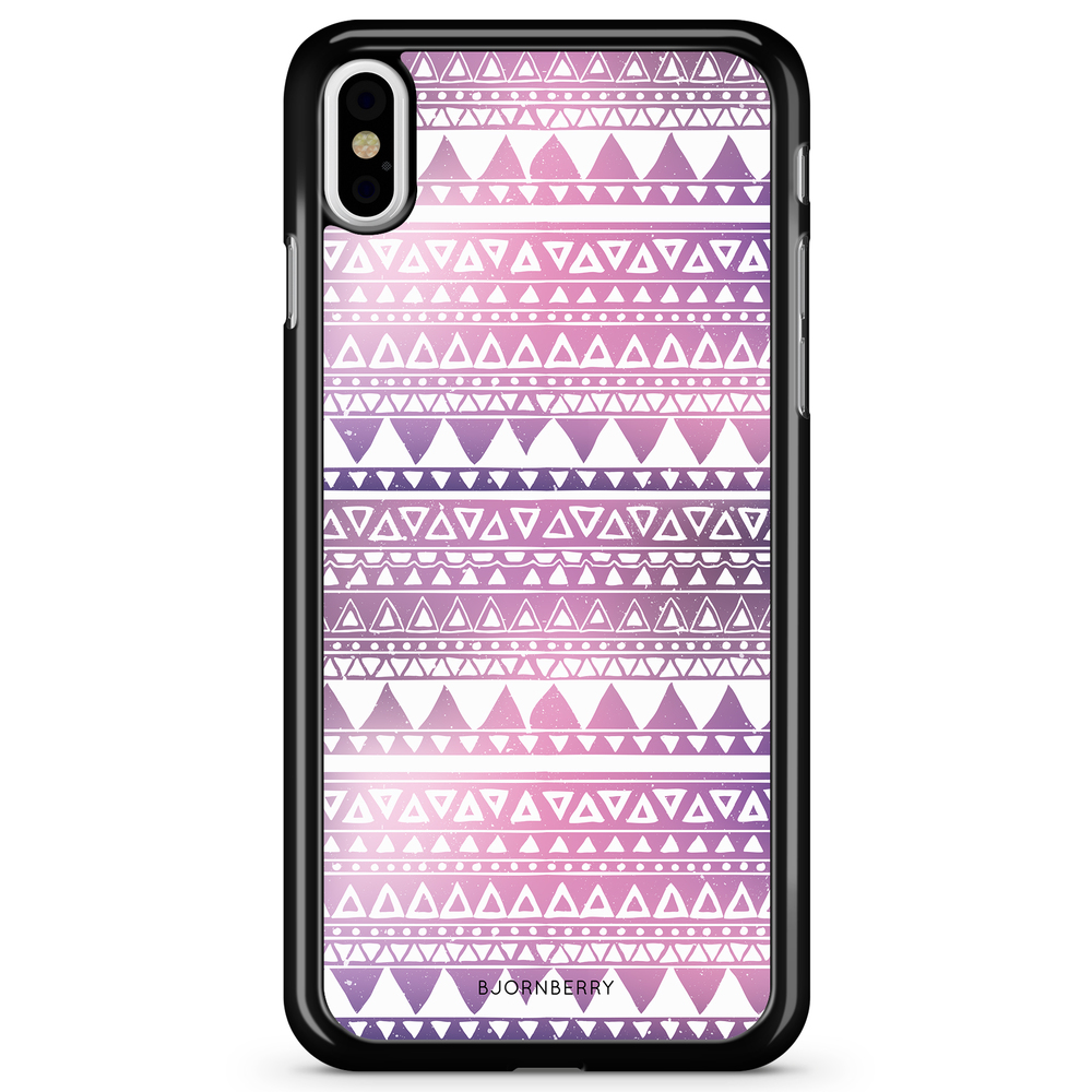 iPhone X / XS Case - Purple Aztec