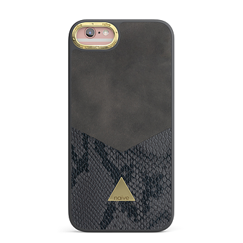 Naive iPhone 6/6s Smooth Skal - Grey/Snake