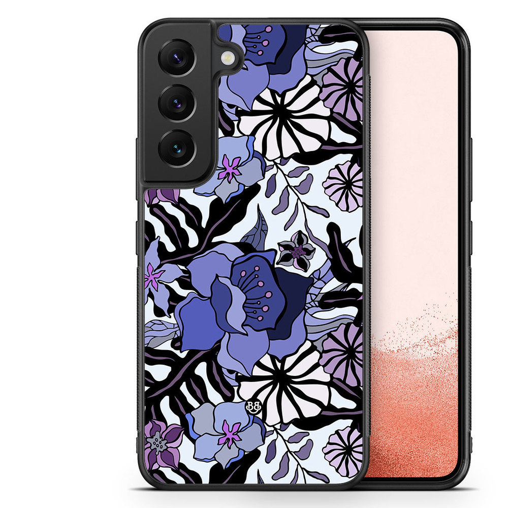 Samsung Galaxy S22 Plus 5G Case - Purple Flowers