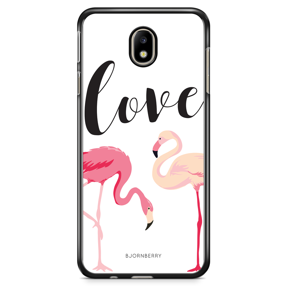 Samsung Galaxy J3 (2017) Case - Love Flamingo
