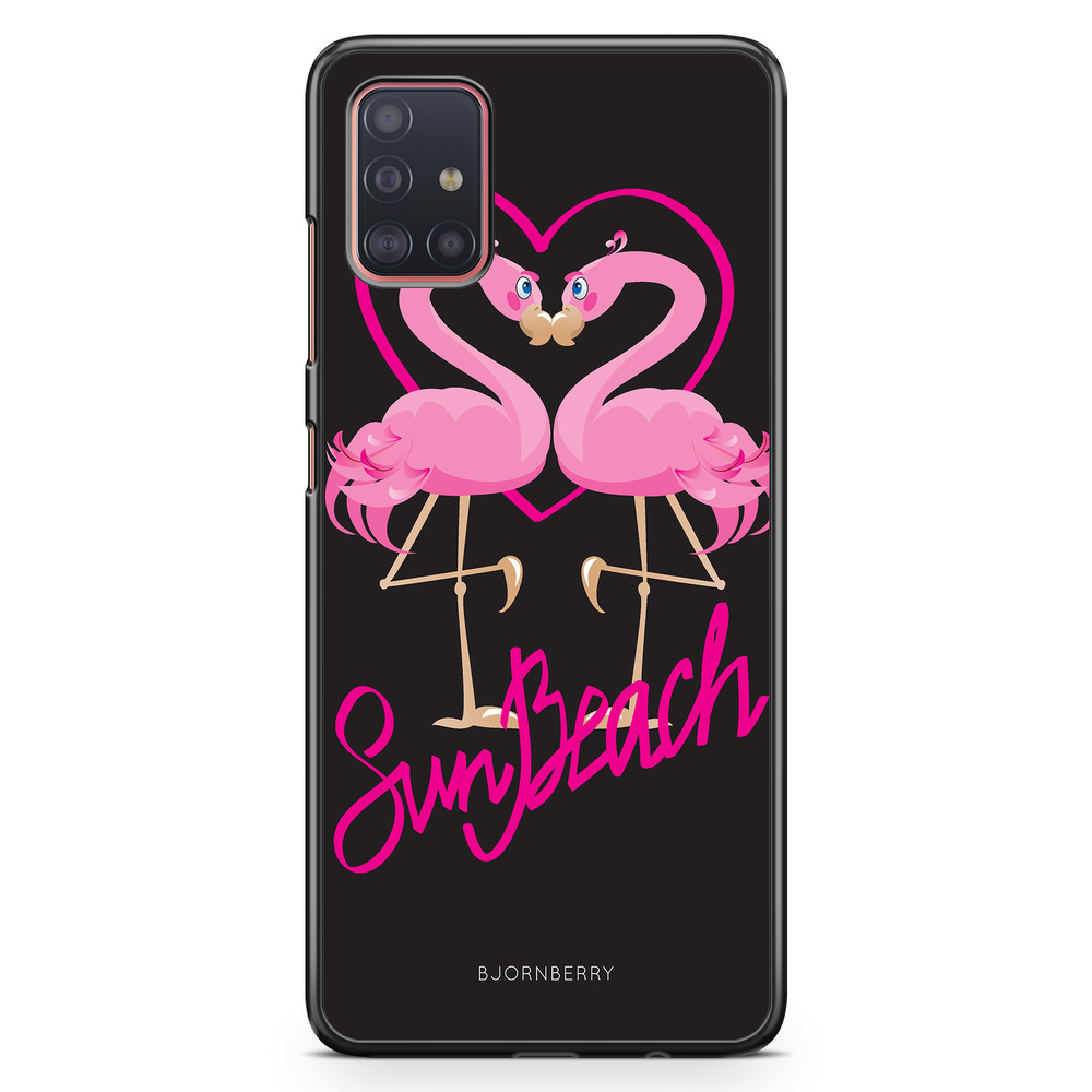Samsung Galaxy A51 Case - Sun Beach Flamingo