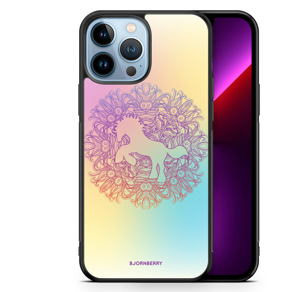 iPhone 13 Pro Max Case - Rainbow Unicorn