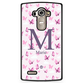 LG G4 Skal Custom - AWAKEN - Butterfly Pink