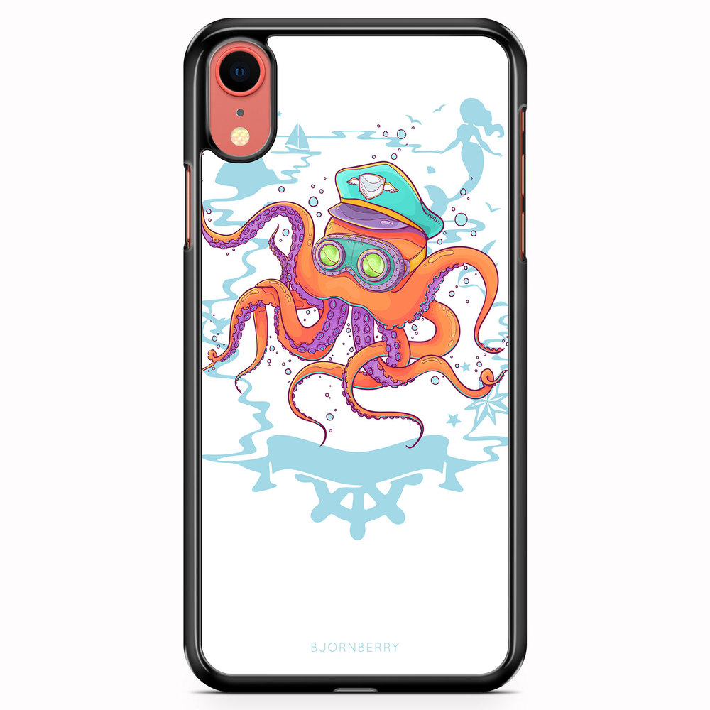 iPhone XR Case - Captain Octopus