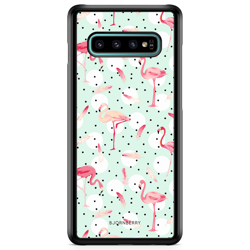 Samsung Galaxy S10 Plus Case - Flamingos