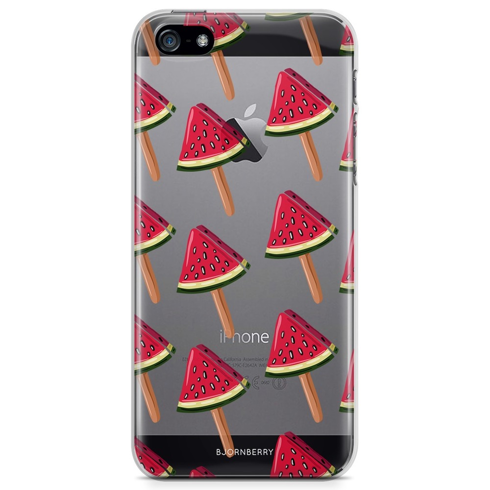 iPhone 5/5S/SE (2016) TPU Case - Watermelon Ice Cream