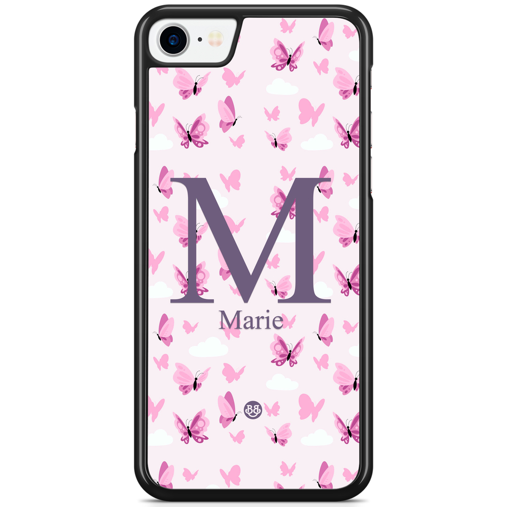 iPhone 7 Custom Case - AWAKEN - Butterfly Pink