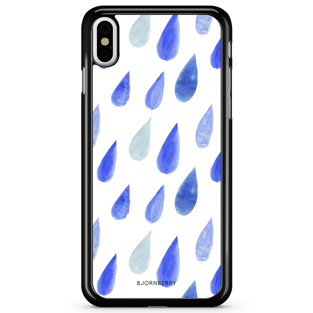 iPhone X / XS Case - Watercolor Rain