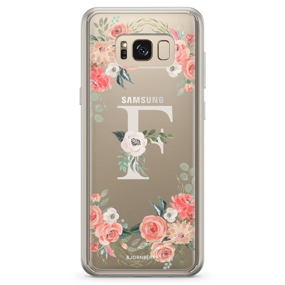 Samsung Galaxy S8 Fashion Skal - Monogram F | Mobilskal & Mobilfodral BJORNBERRY