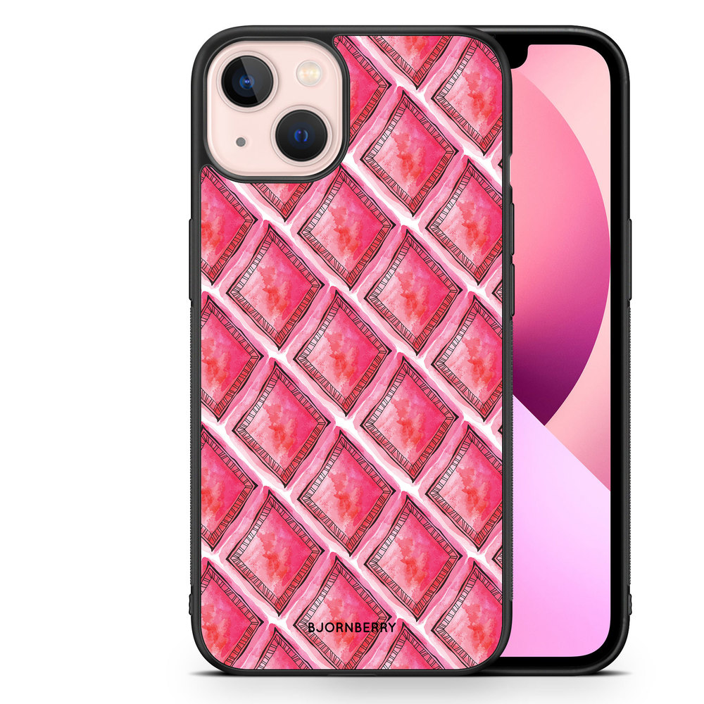 iPhone 13 Case - Red Rhombus