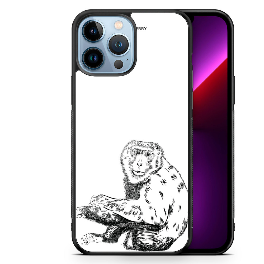 iPhone 13 Pro Max Case - Calm Monkey