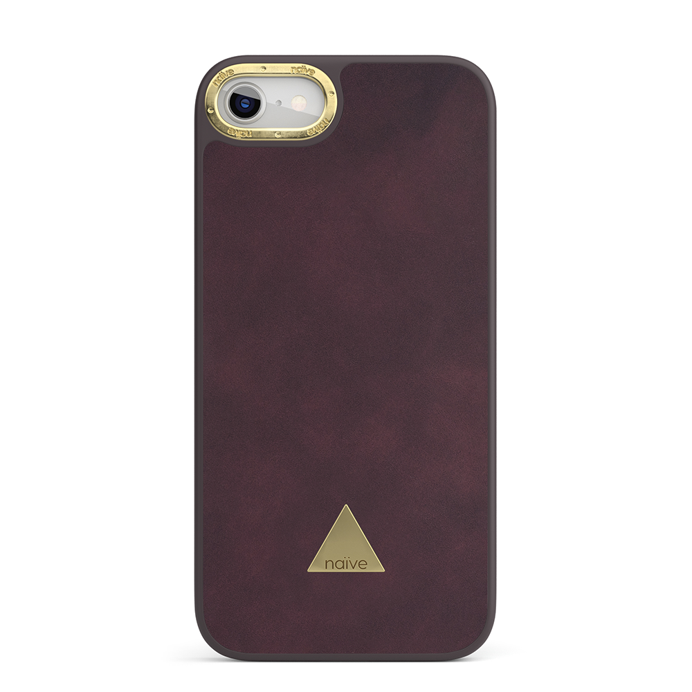 Naive iPhone 7 Smooth Case - Plum