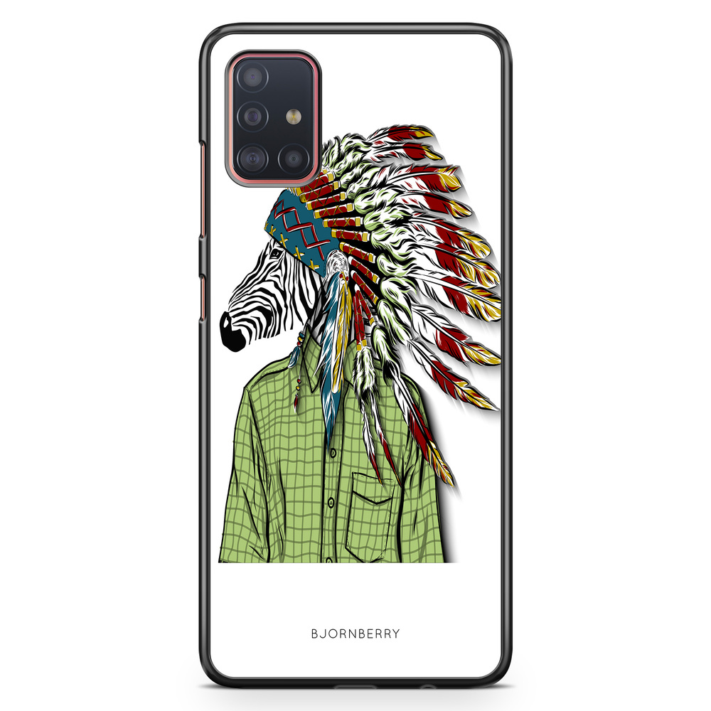 Samsung Galaxy A51 Case - Hipster Zebra