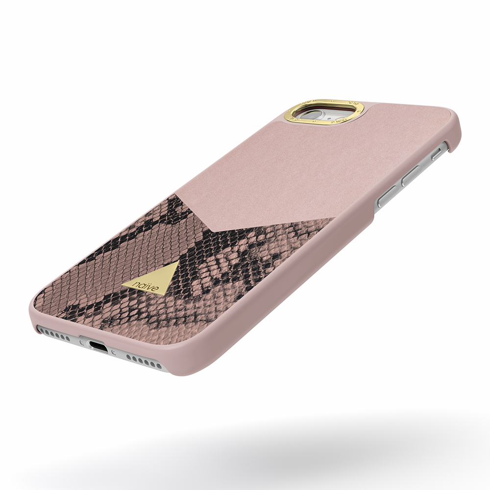 Naive iPhone 7 Smooth Case - Pink/Snake - 3
